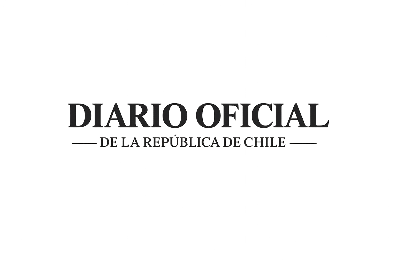 Logo o imagen de Diario Oficial de la República de Chile
